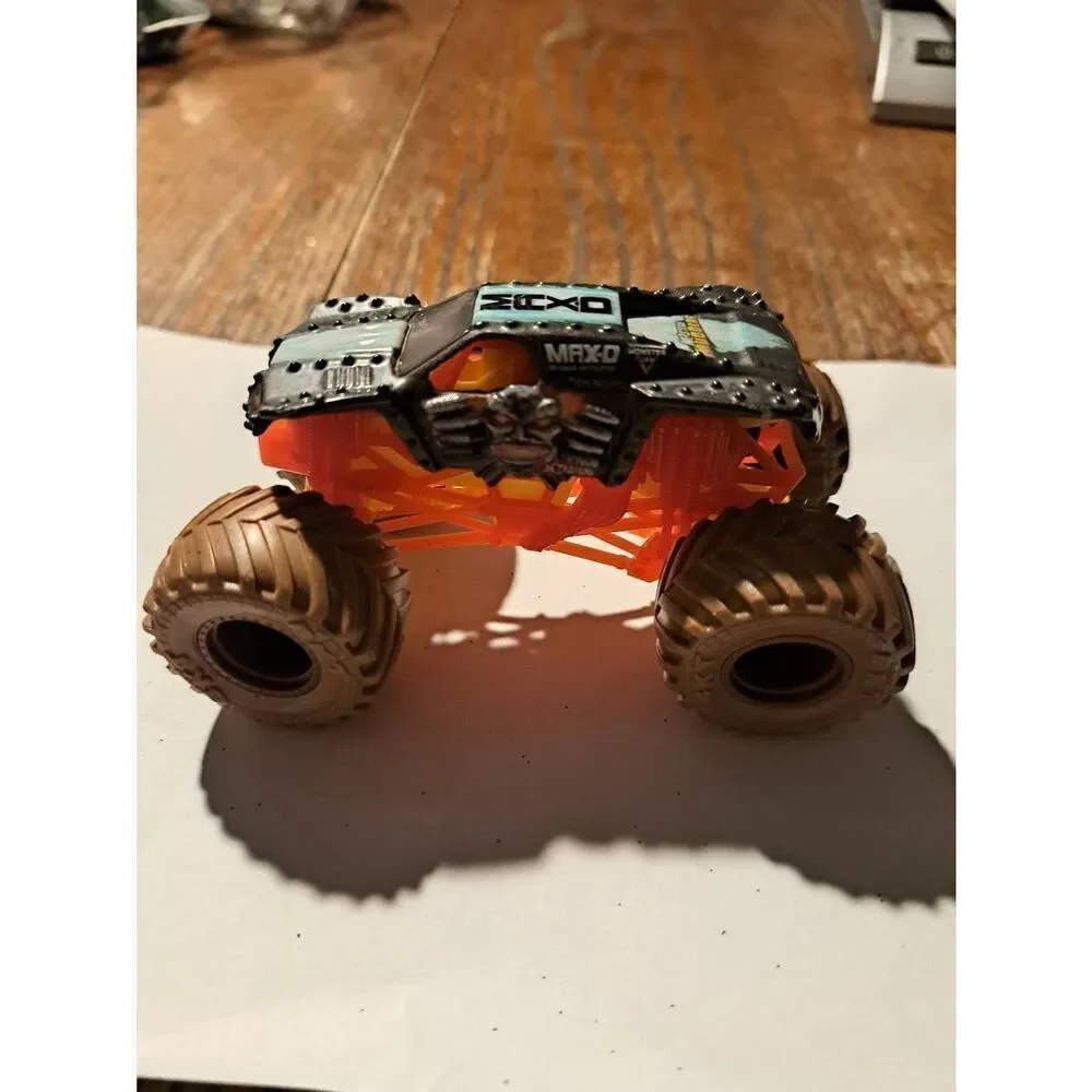 Max-D Monster Jam Toy Truck 2024 + Handmade Shatterproof Ornament